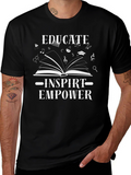 Educate Inspire Empower Graphic Tee