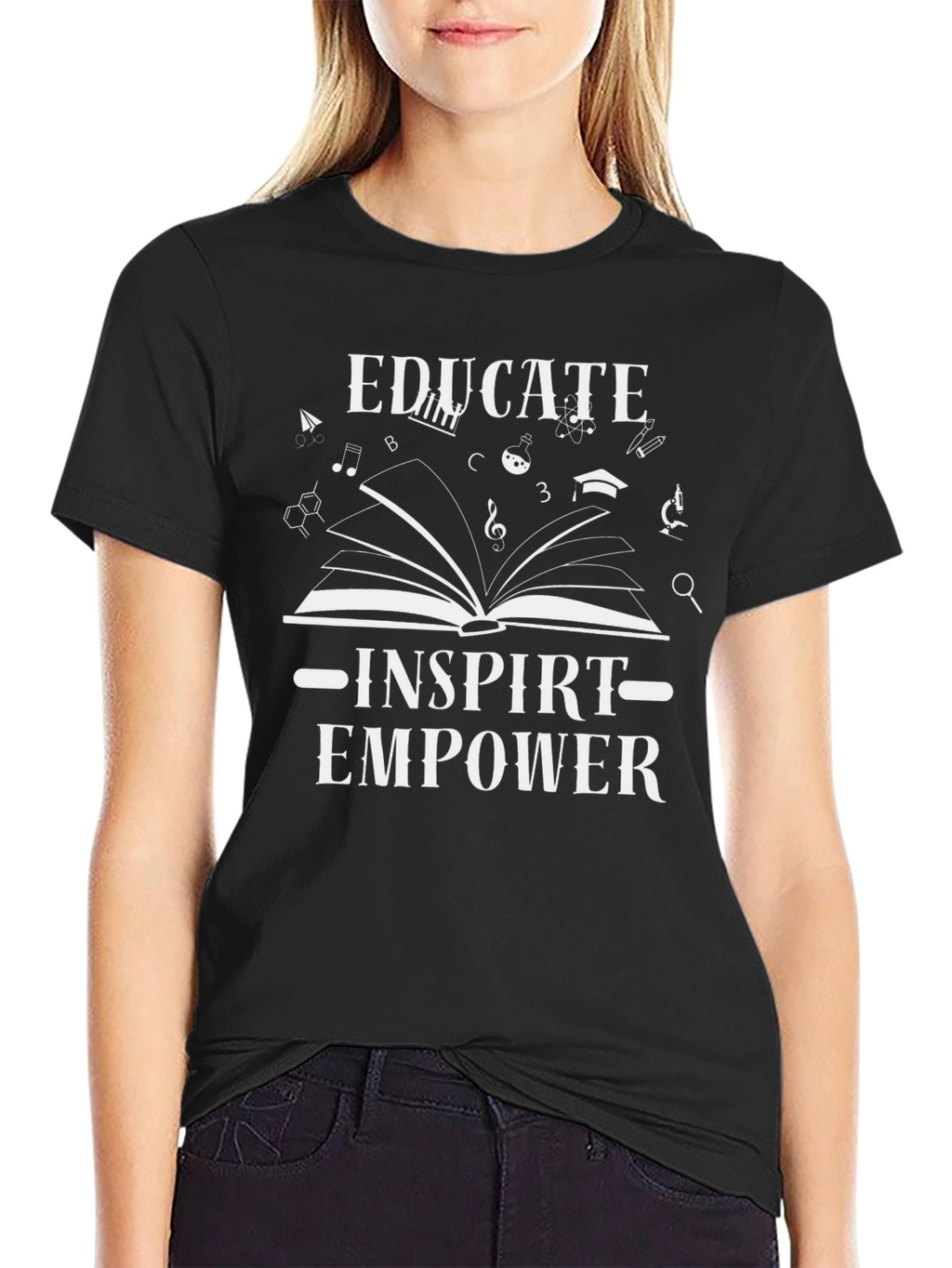 Educate Inspire Empower Graphic Tee