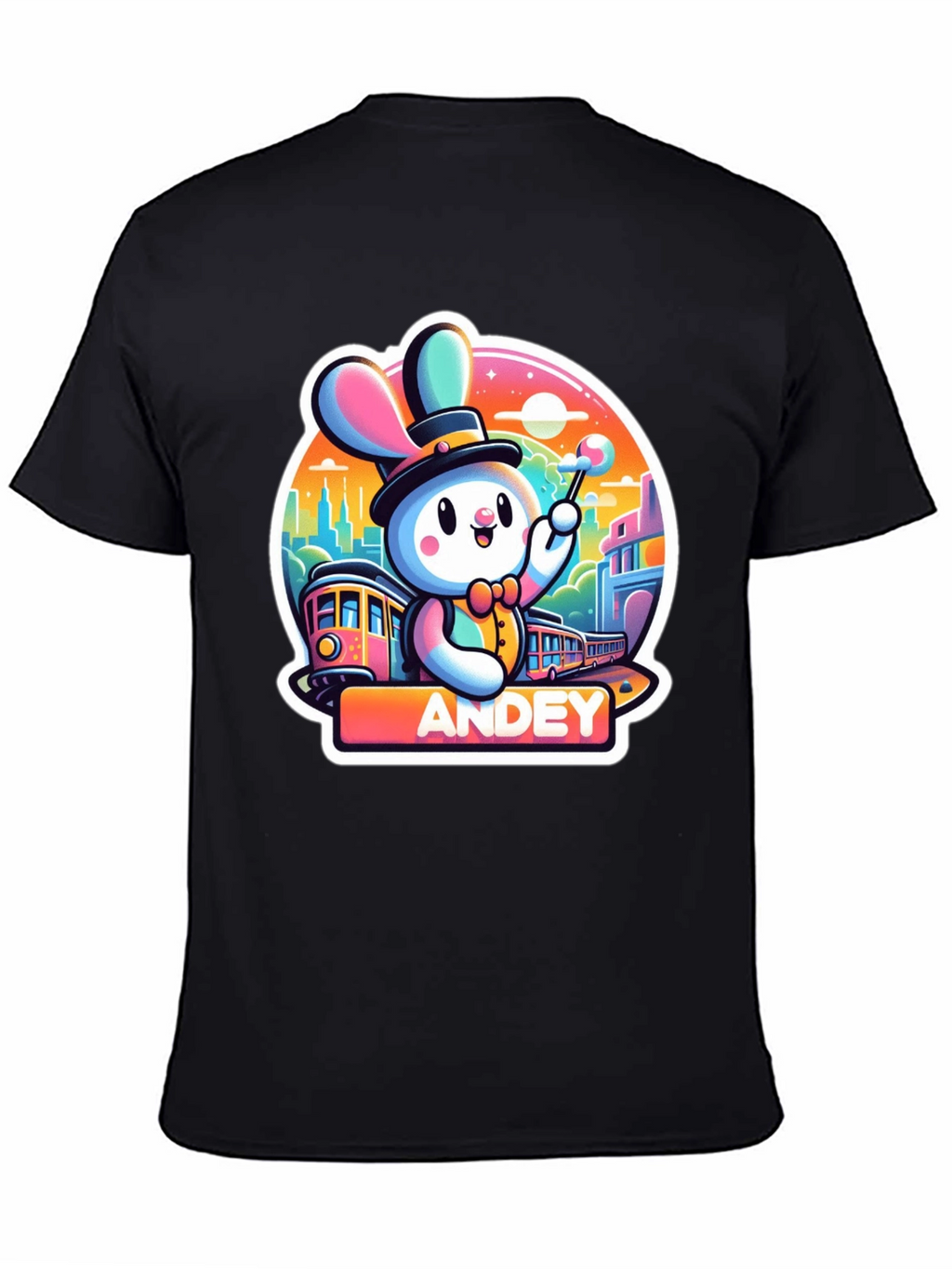 Andey Cartoon Rabbit T-Shirt