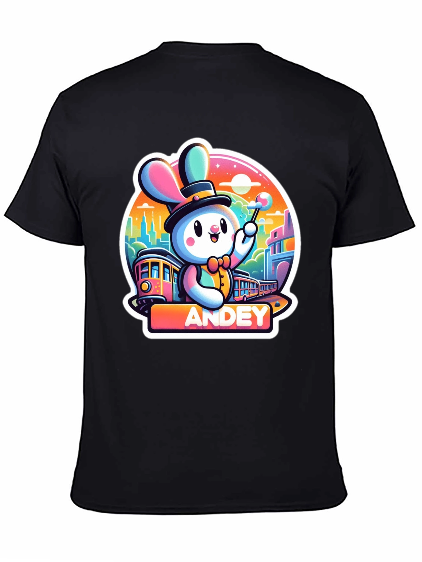 Andey Cartoon Rabbit T-Shirt