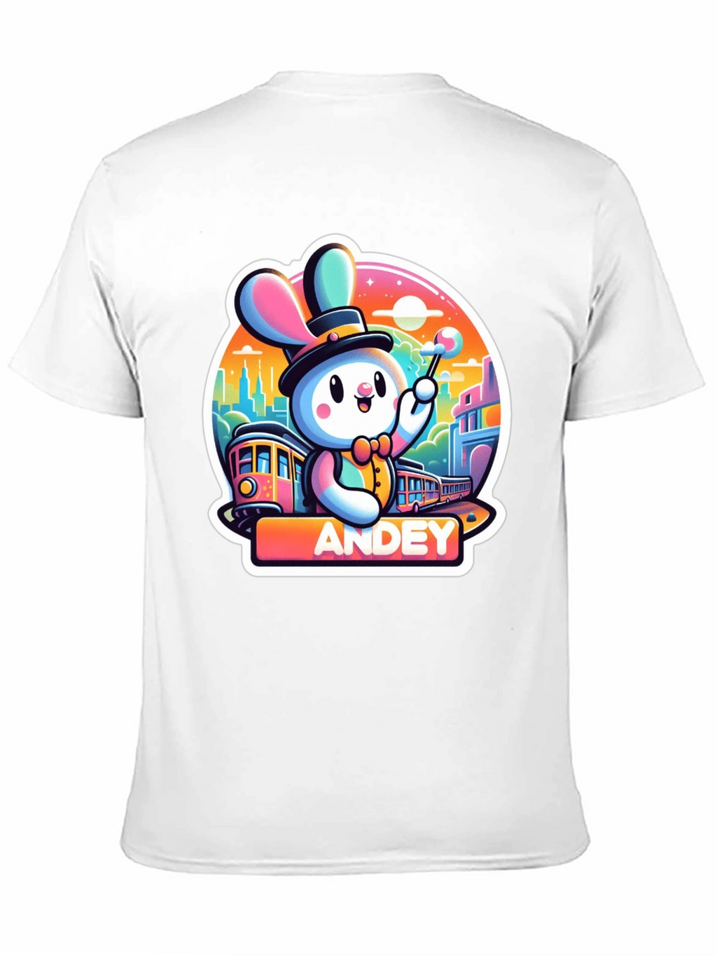 Andey Cartoon Rabbit T-Shirt