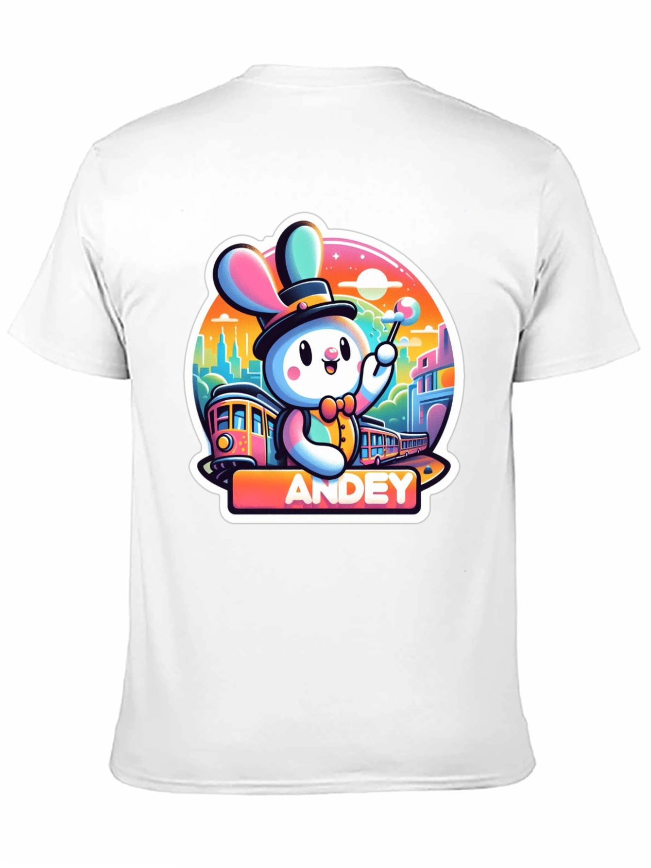 Andey Cartoon Rabbit T-Shirt