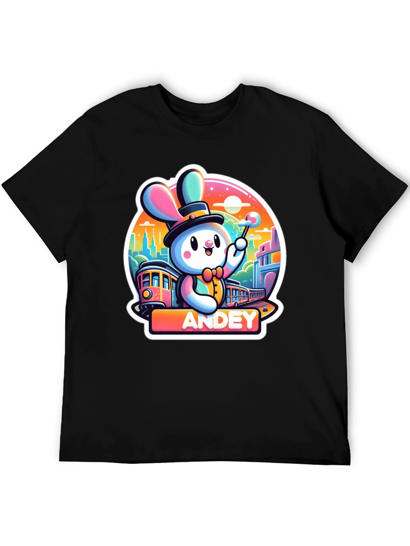 Andey Cartoon Rabbit T-Shirt