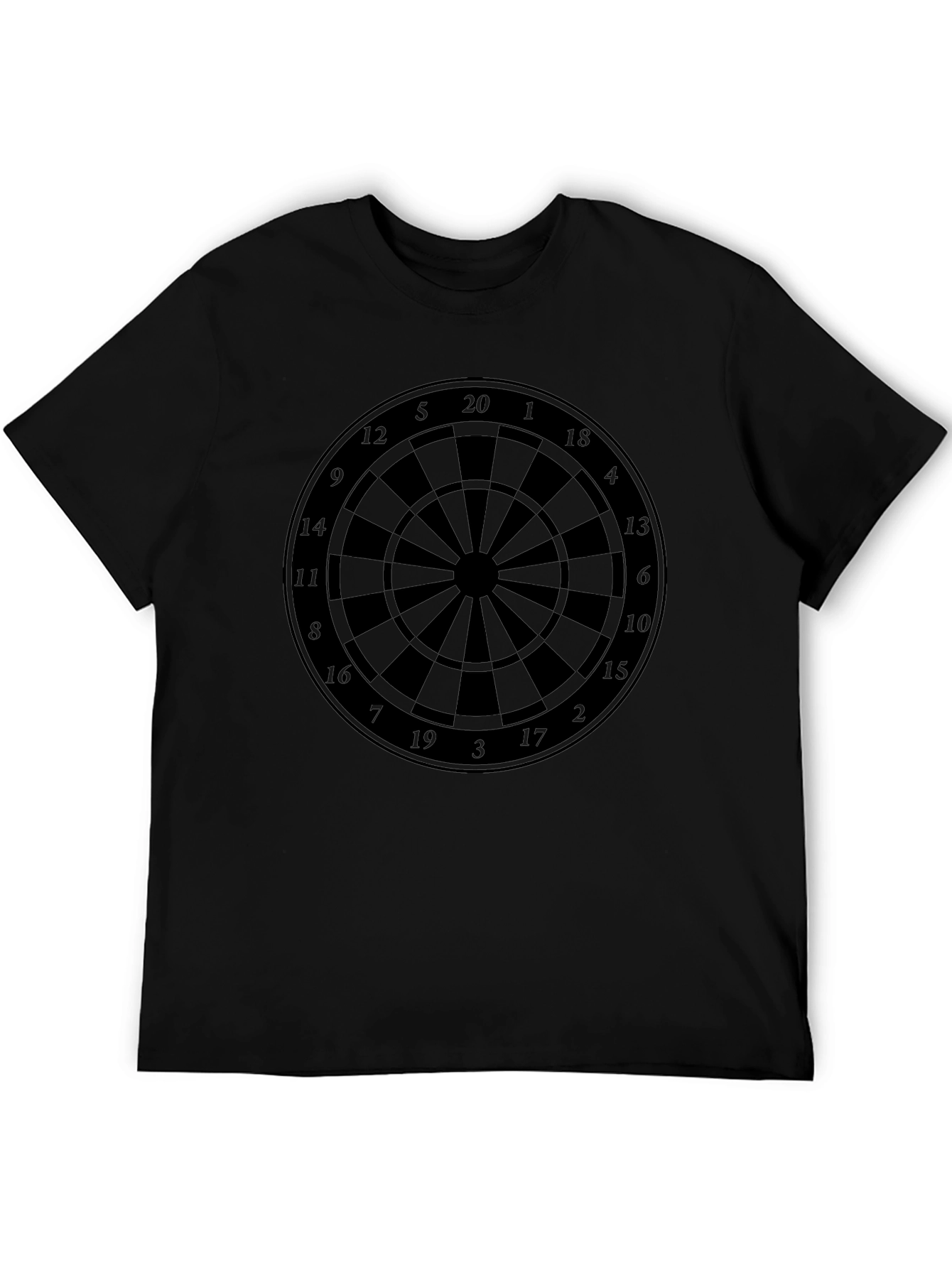 Dartboard Graphic T-Shirt - Classic Target Design