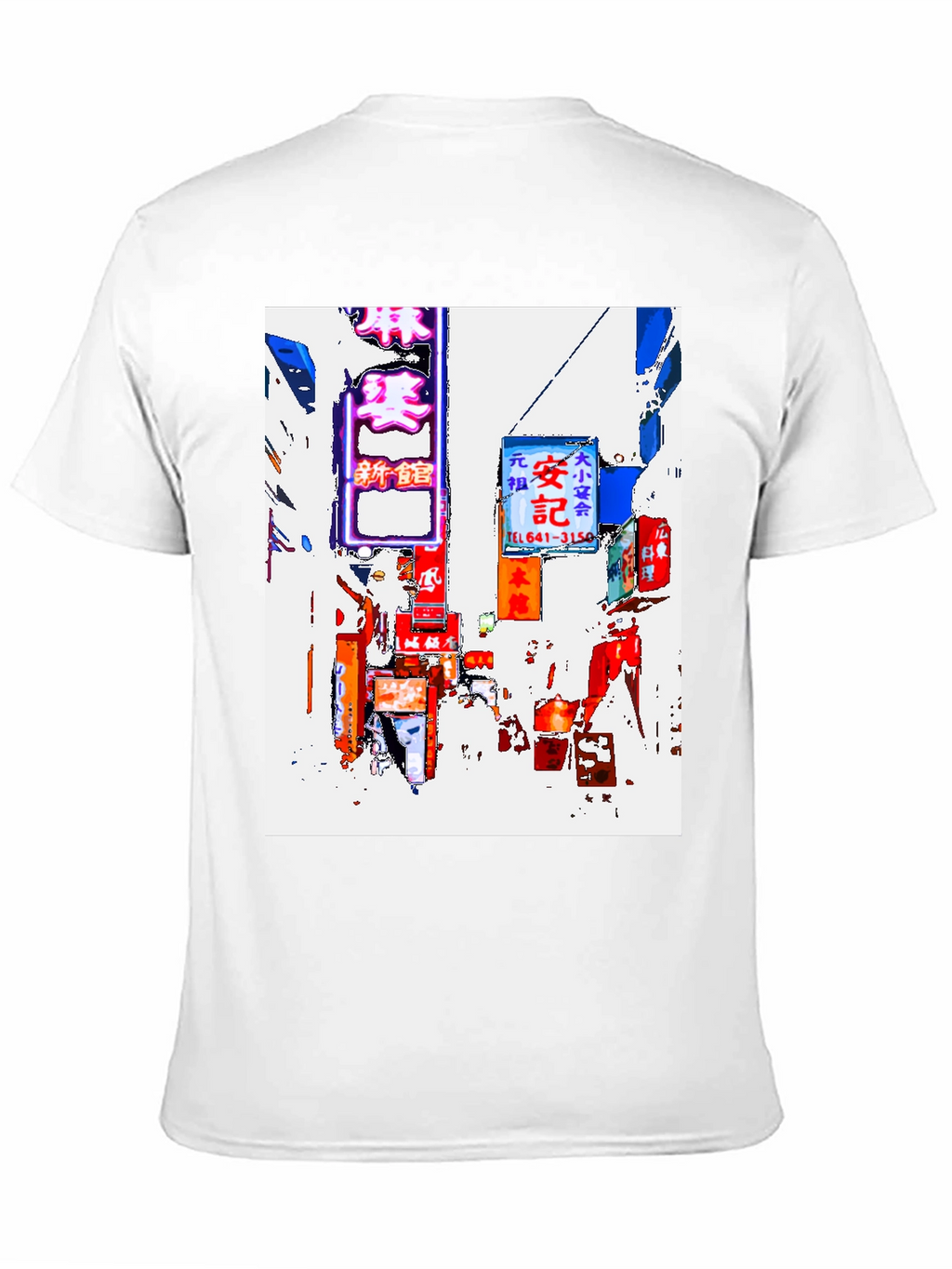 Tokyo Streetscape Graphic Tee - Black