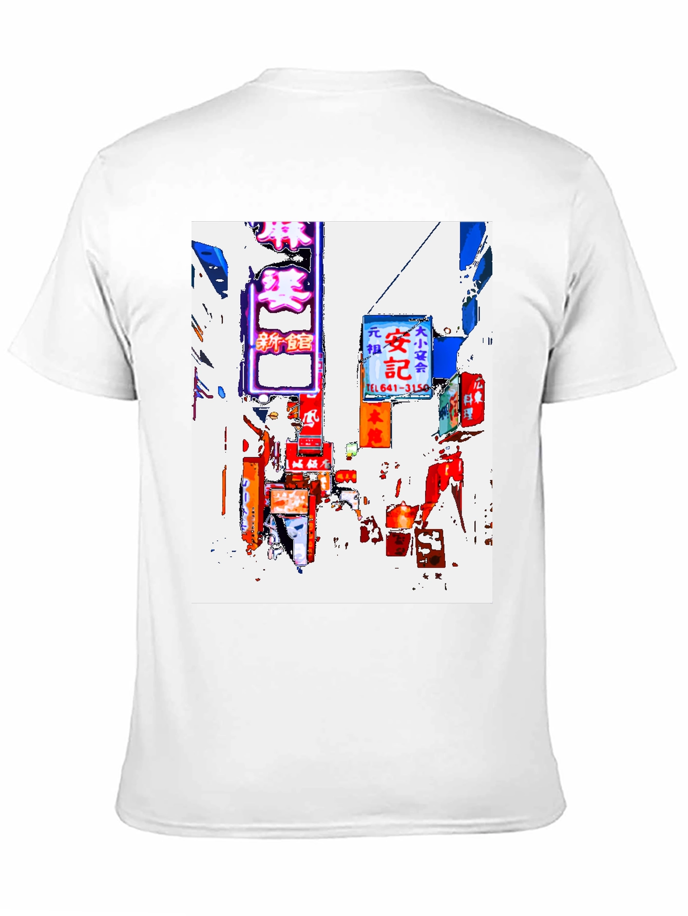 Tokyo Streetscape Graphic Tee - Black