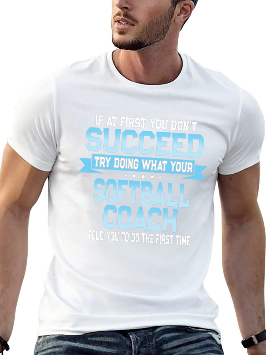Softball Coach T-Shirt: Funny Inspirational Quote