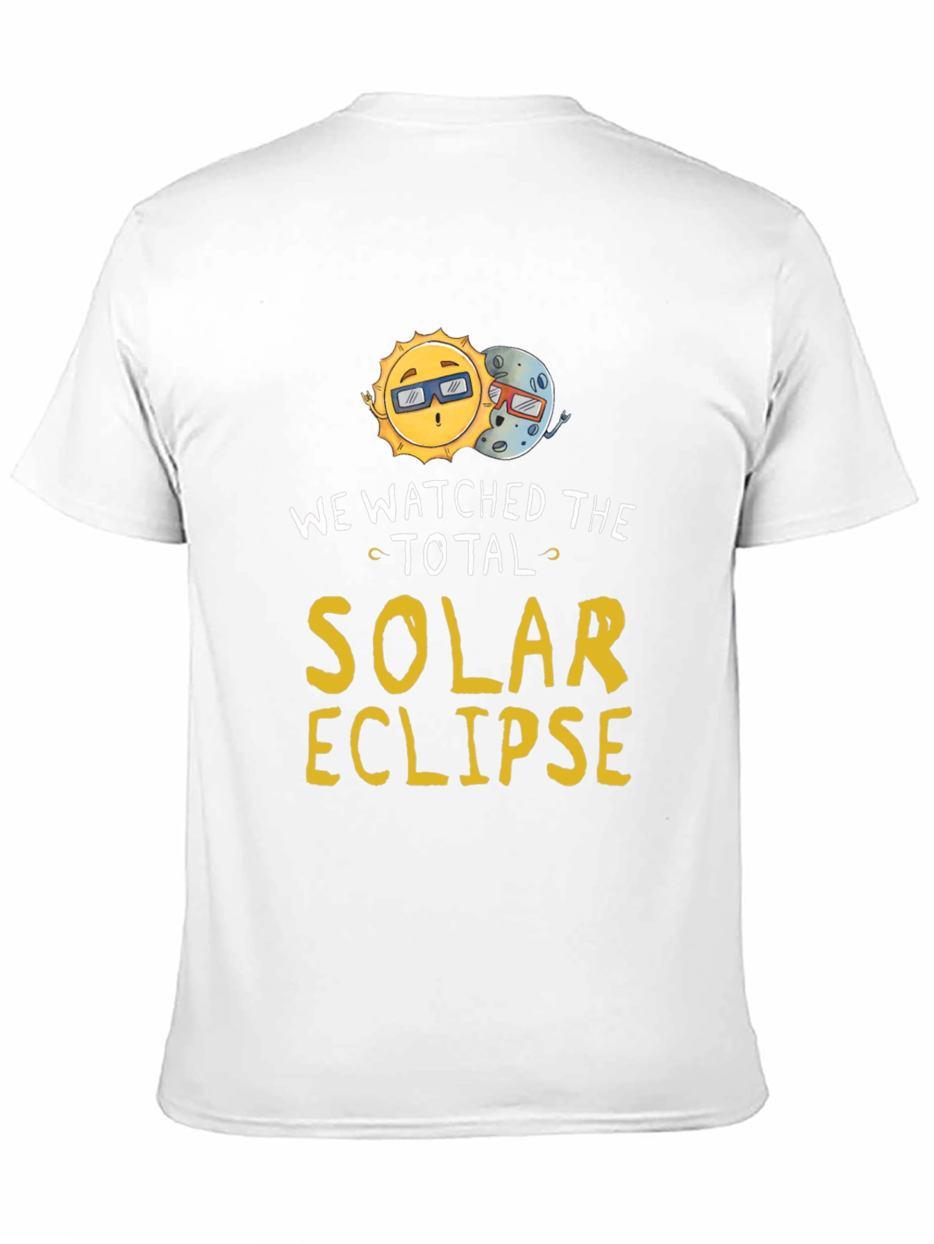 Total Solar Eclipse Tee - Sun & Moon Graphic