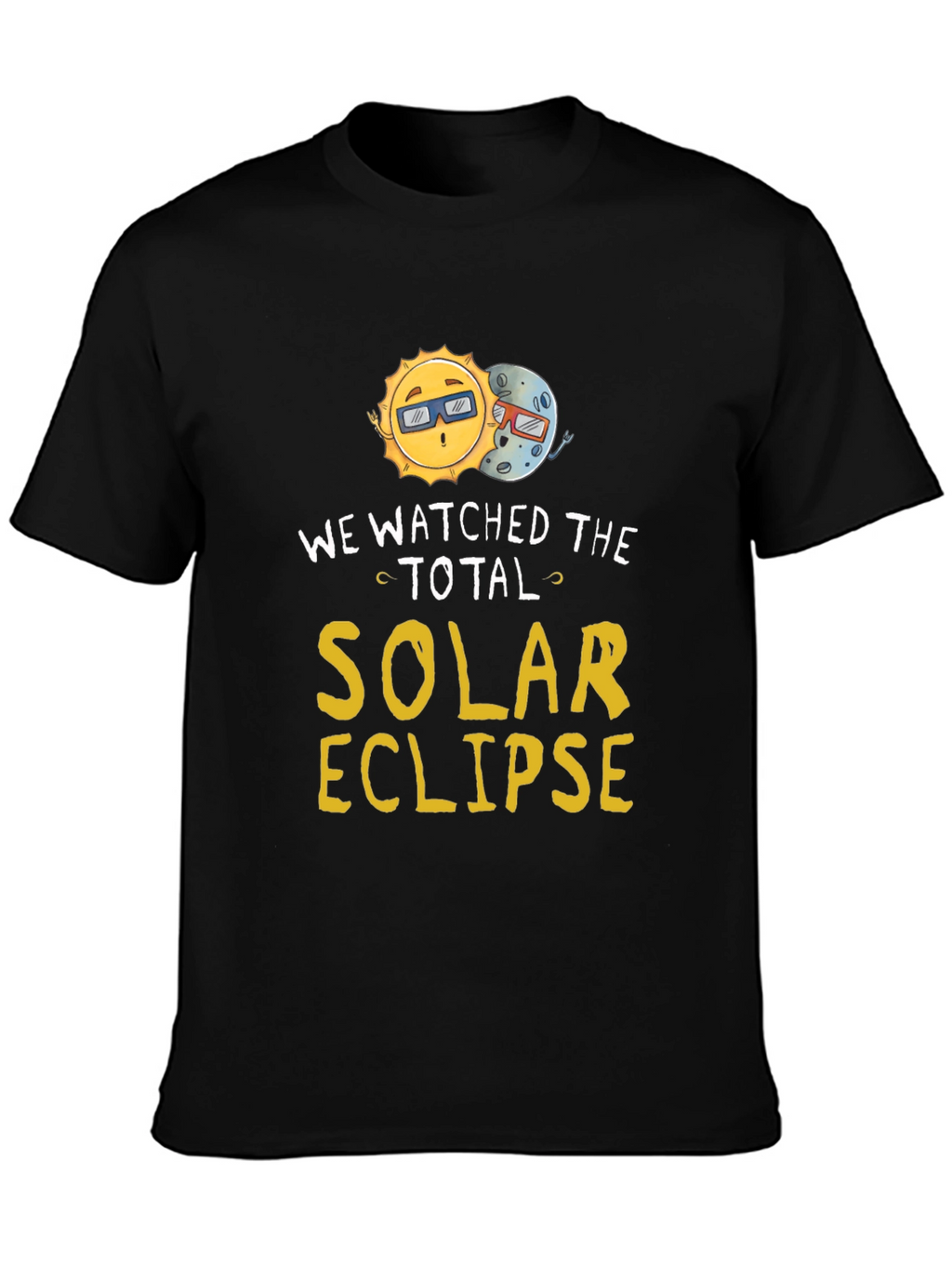 Total Solar Eclipse Tee - Sun & Moon Graphic