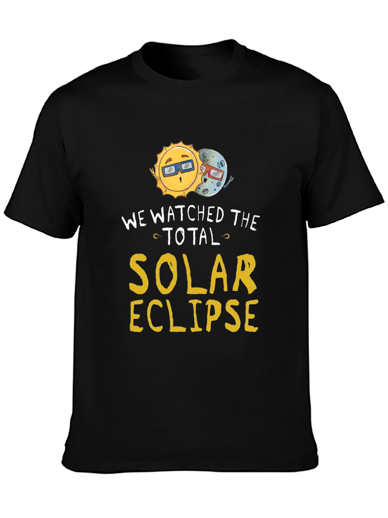 Total Solar Eclipse Tee - Sun & Moon Graphic
