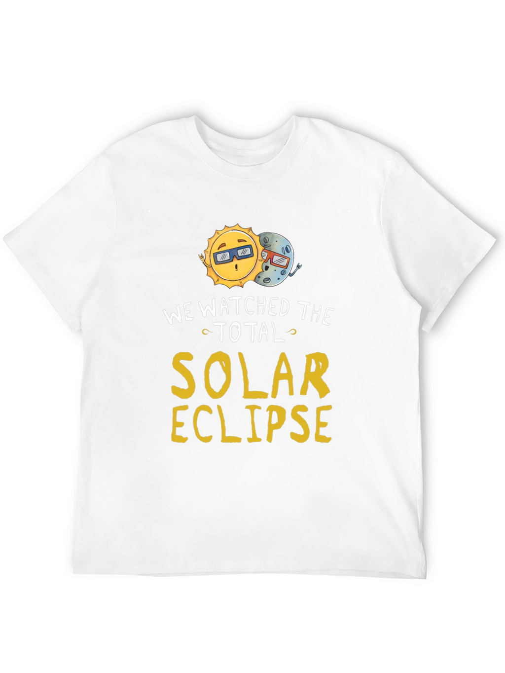 Total Solar Eclipse Tee - Sun & Moon Graphic