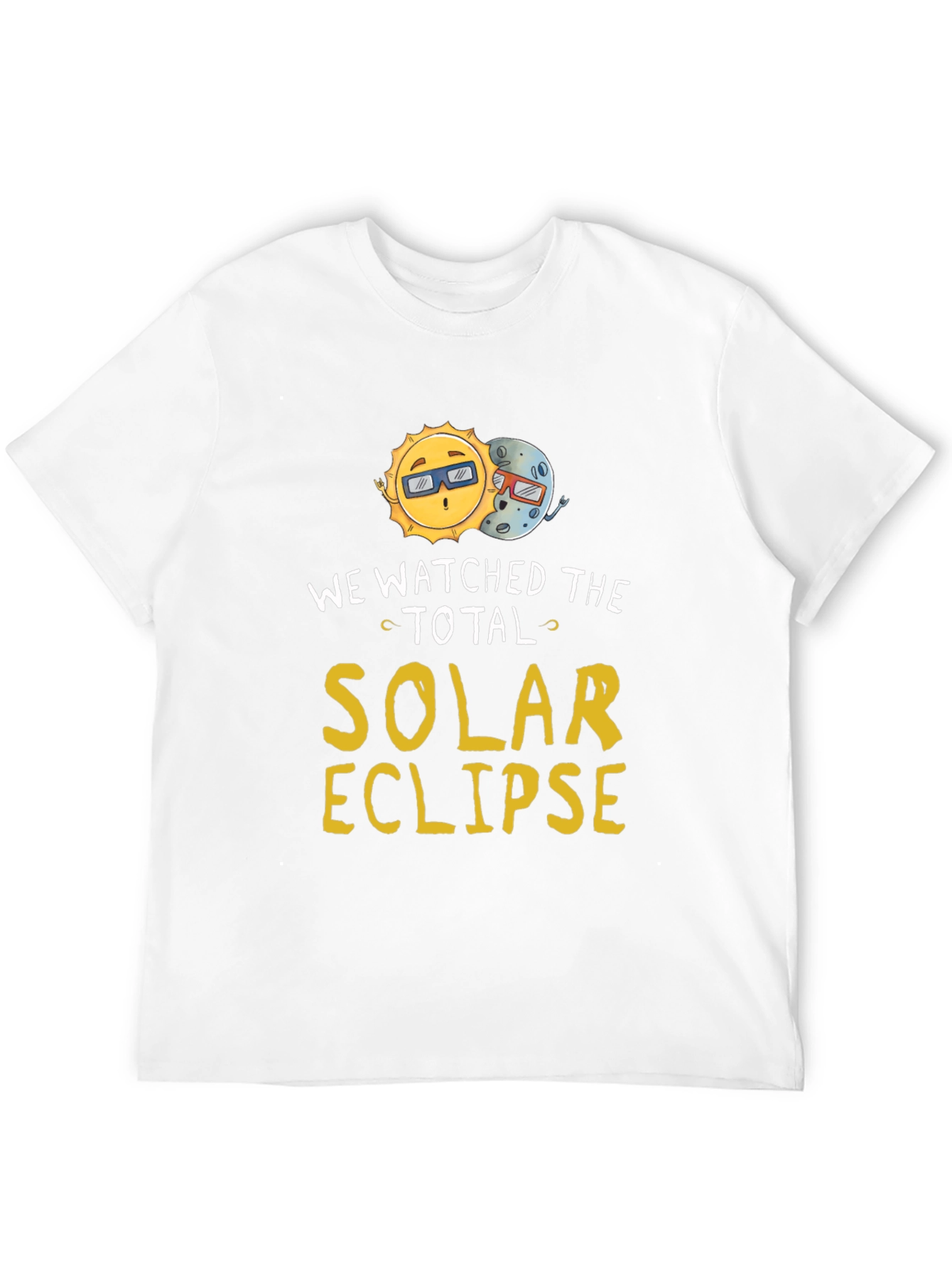 Total Solar Eclipse Tee - Sun & Moon Graphic