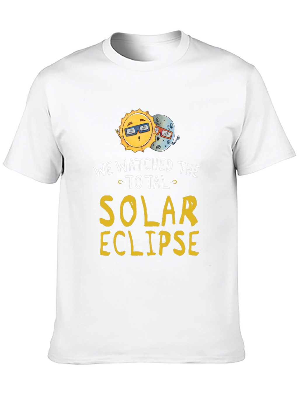 Total Solar Eclipse Tee - Sun & Moon Graphic