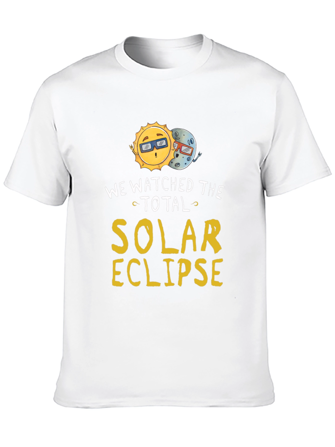 Total Solar Eclipse Tee - Sun & Moon Graphic
