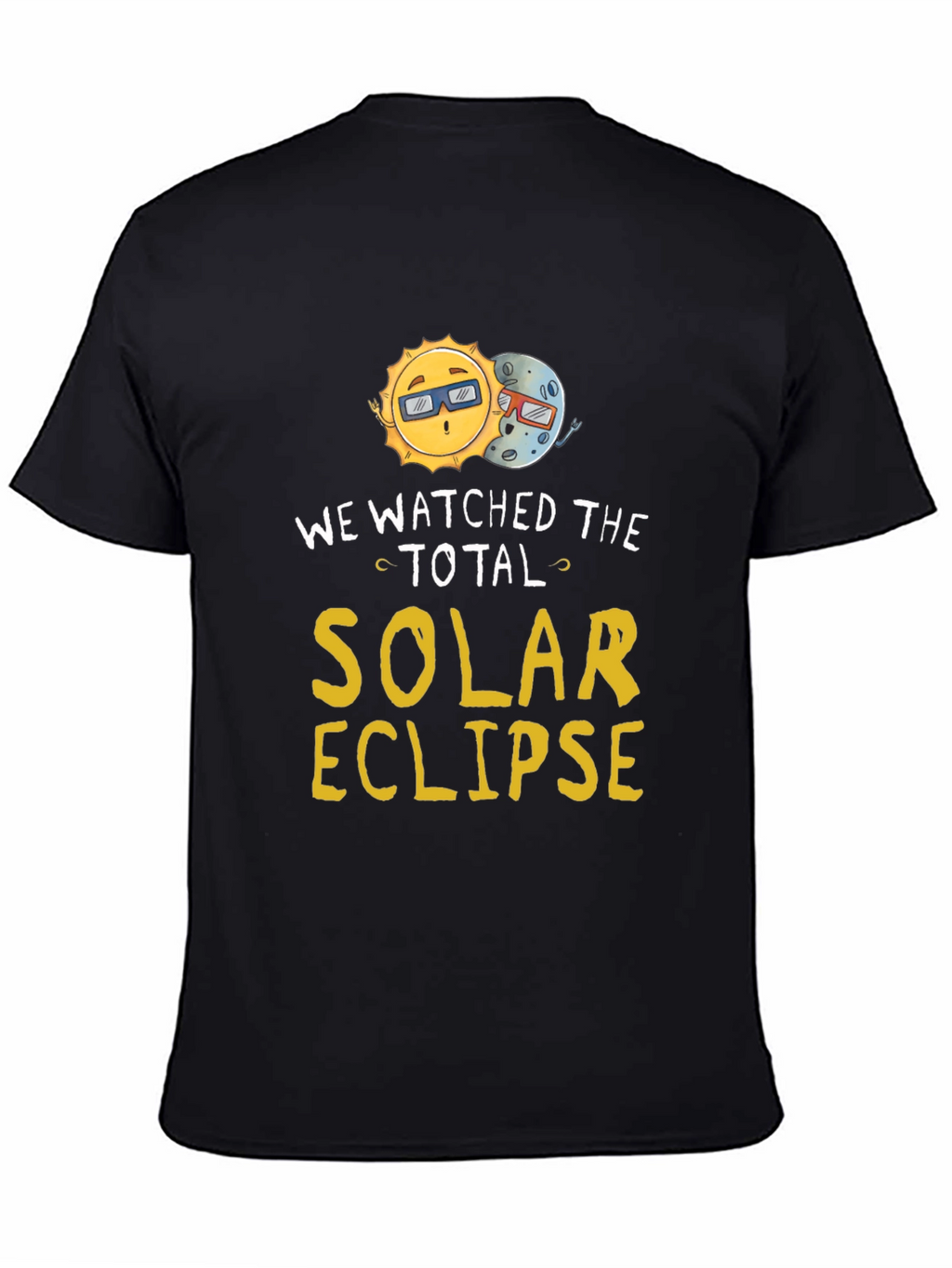 Total Solar Eclipse Tee - Sun & Moon Graphic