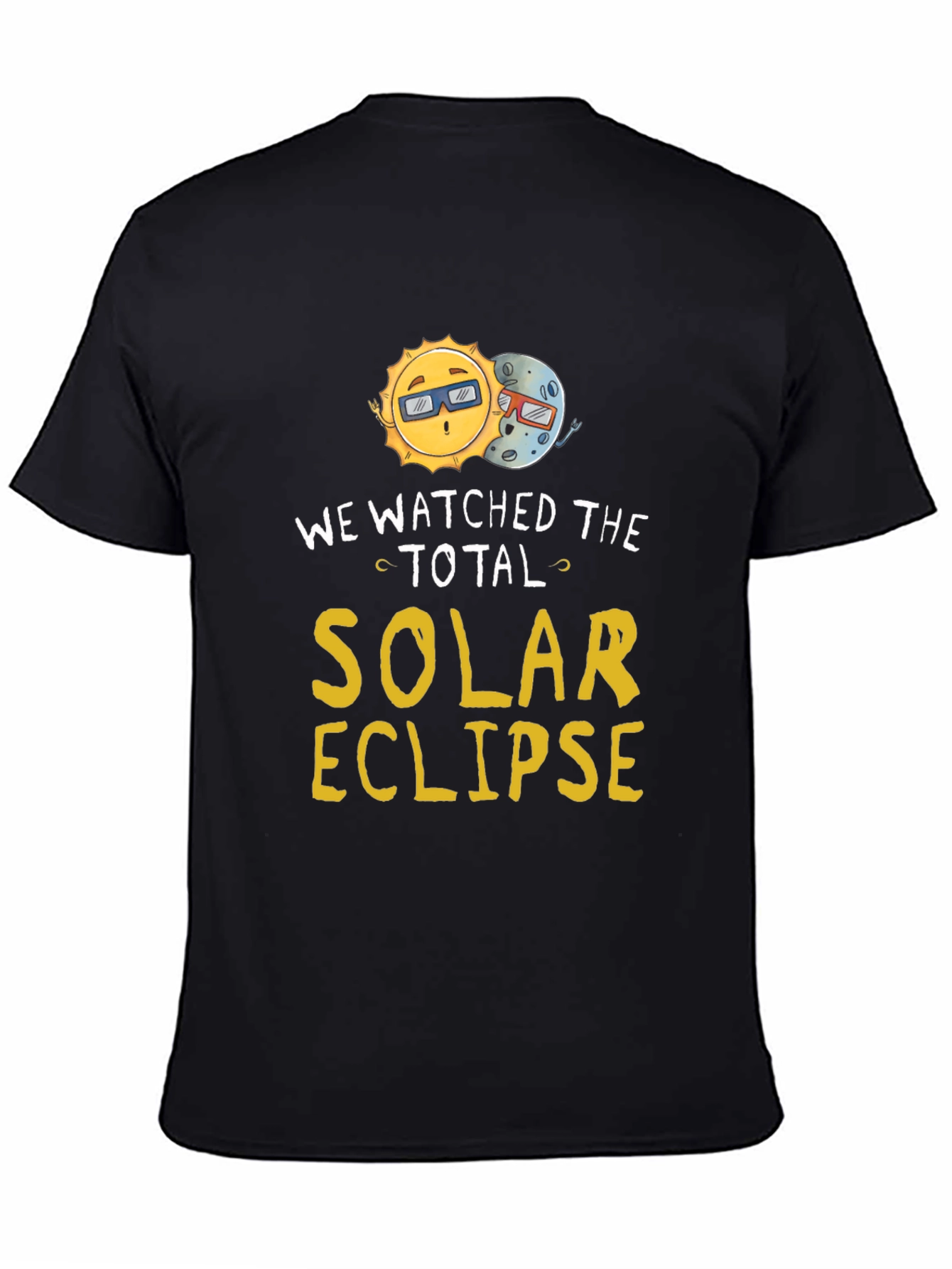 Total Solar Eclipse Tee - Sun & Moon Graphic