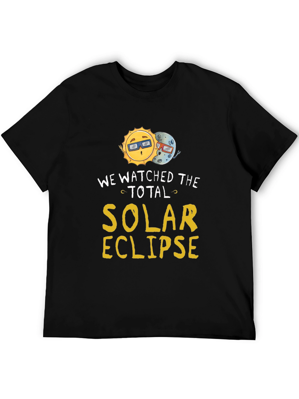 Total Solar Eclipse Tee - Sun & Moon Graphic
