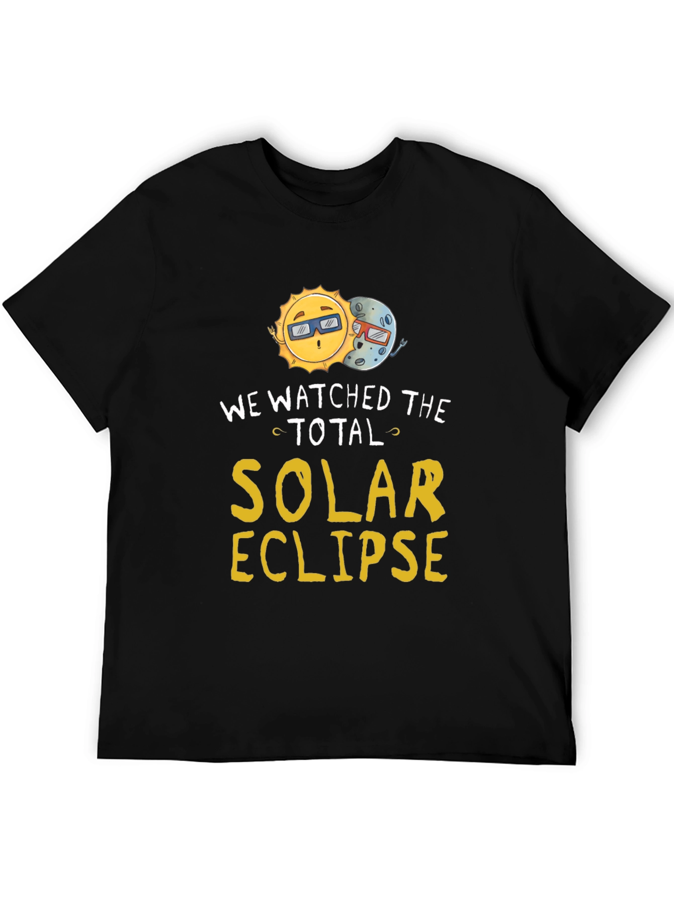 Total Solar Eclipse Tee - Sun & Moon Graphic