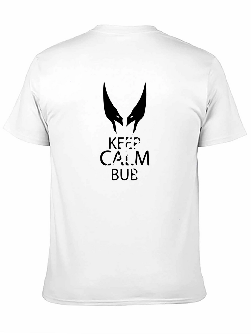 Keep Calm Bub T-Shirt - Black Graphic Tee