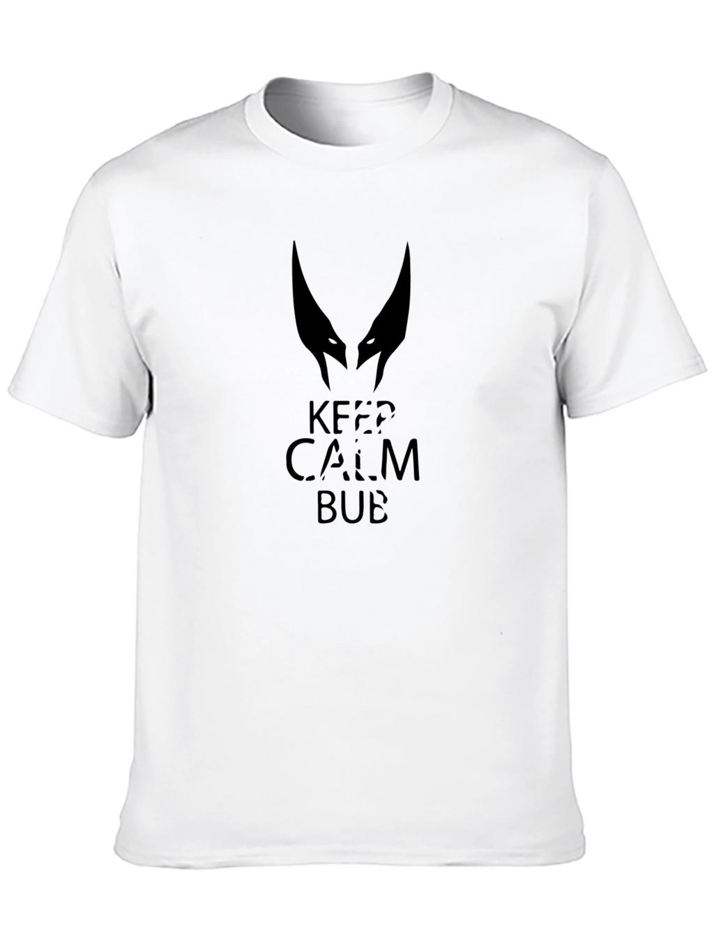 Keep Calm Bub T-Shirt - Black Graphic Tee