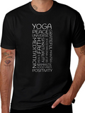 Yoga Mantra Black T-Shirt