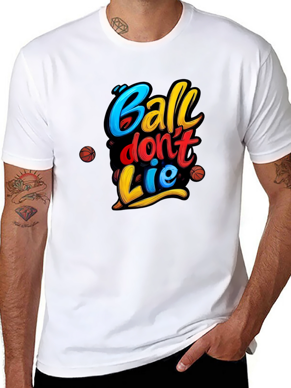 Ball Dont Lie T-Shirt - Basketball Graphic Tee