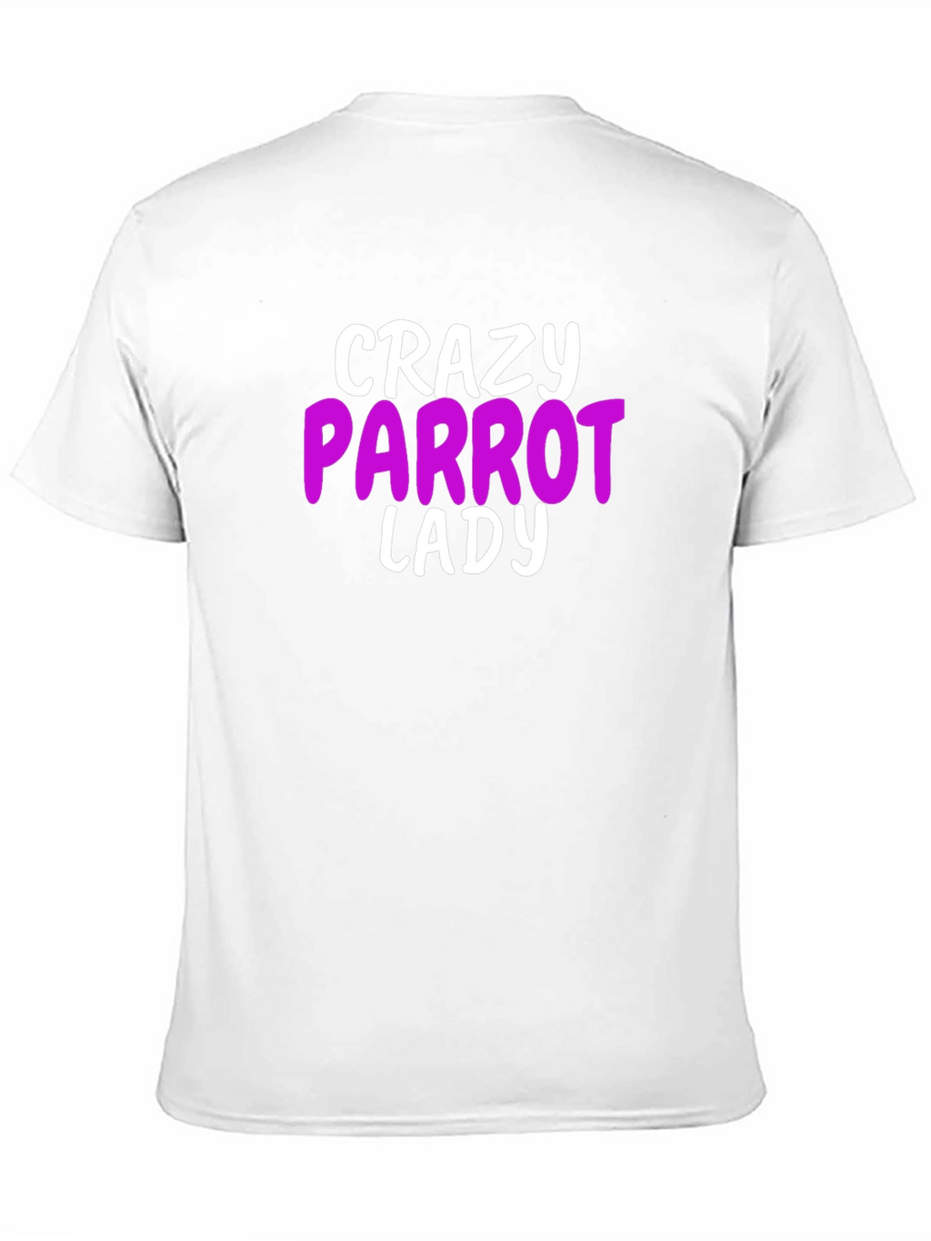 Crazy Parrot Lady Graphic T-Shirt