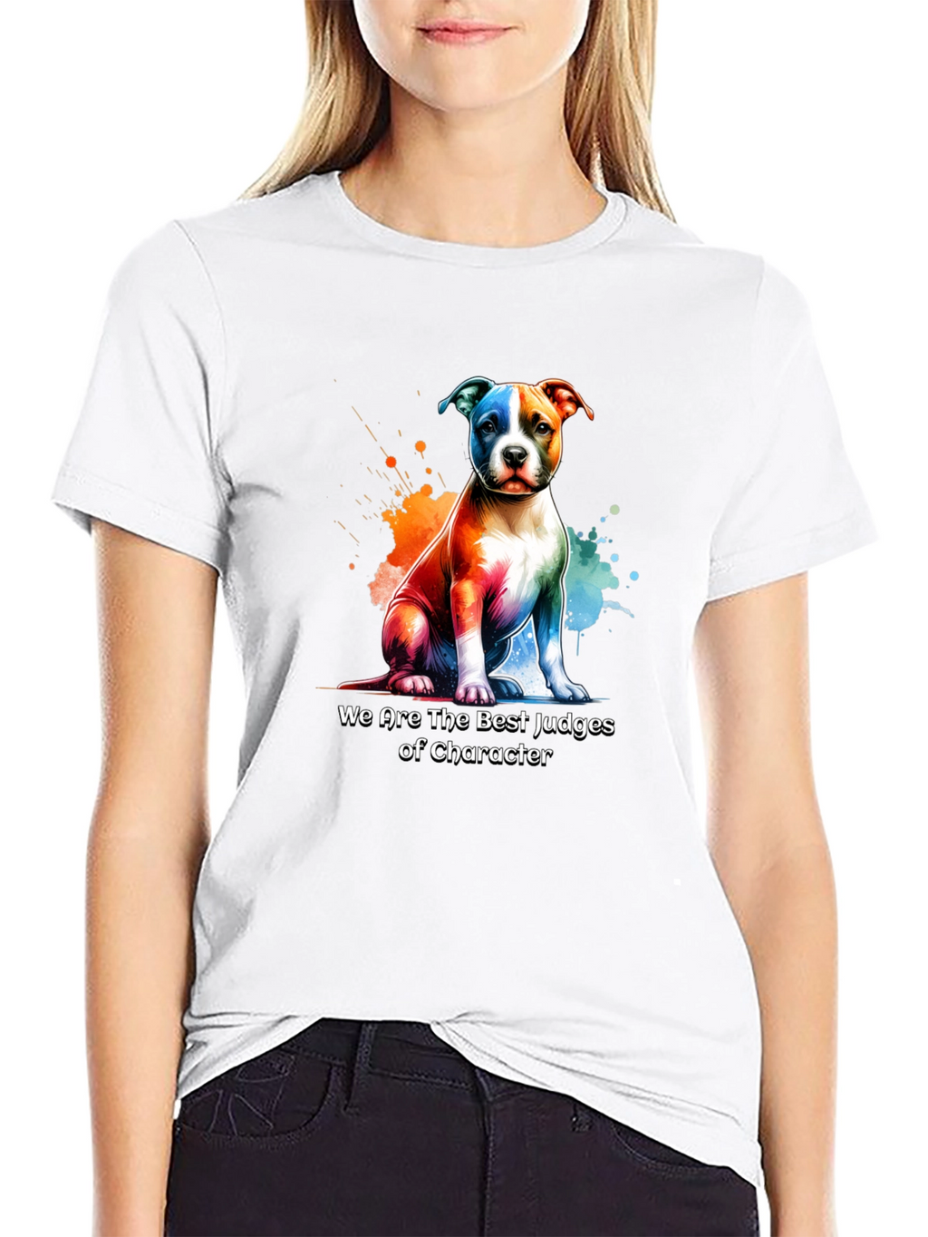 Dog Character Judge Graphic T-Shirt