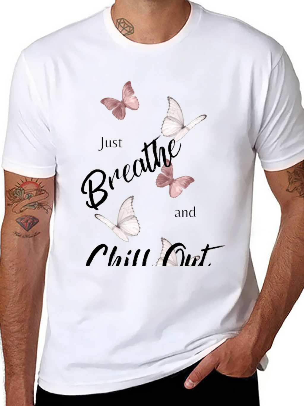Breathe & Chill Graphic Tee