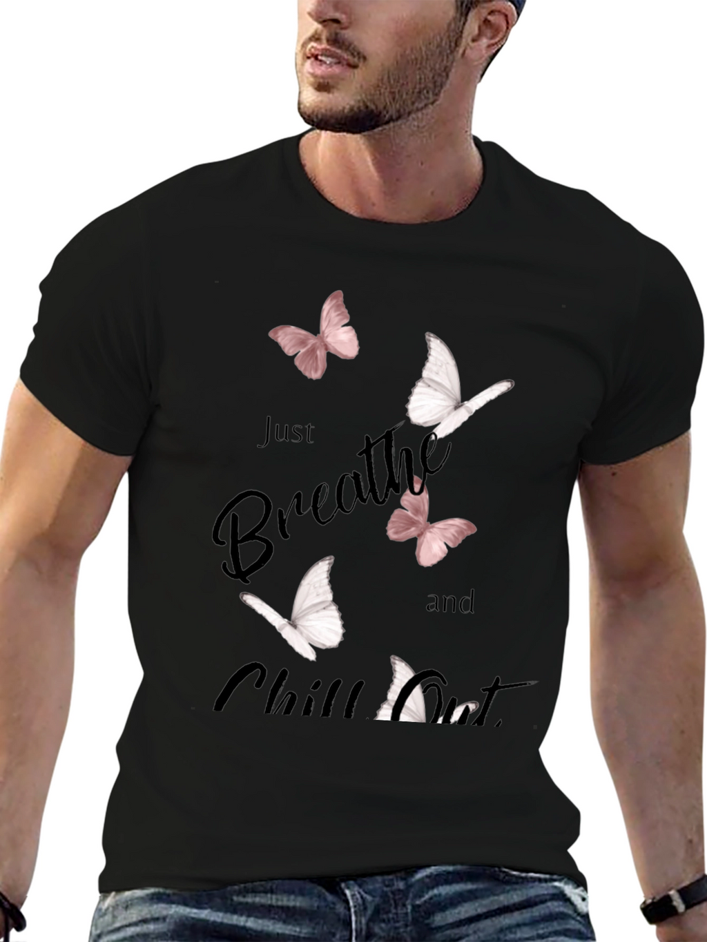 Breathe & Chill Graphic Tee
