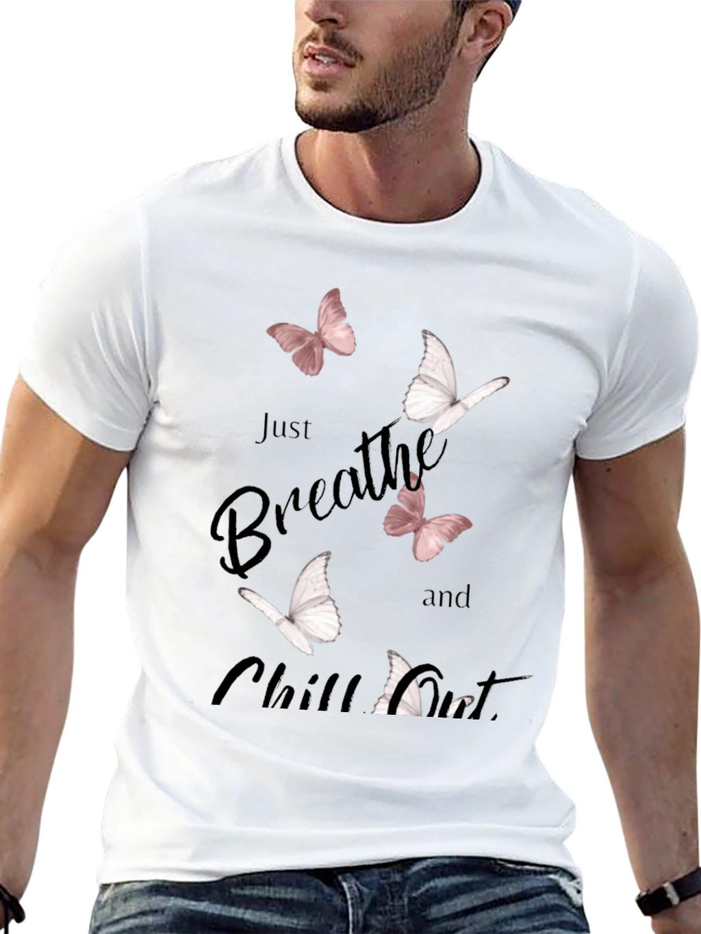Breathe & Chill Graphic Tee