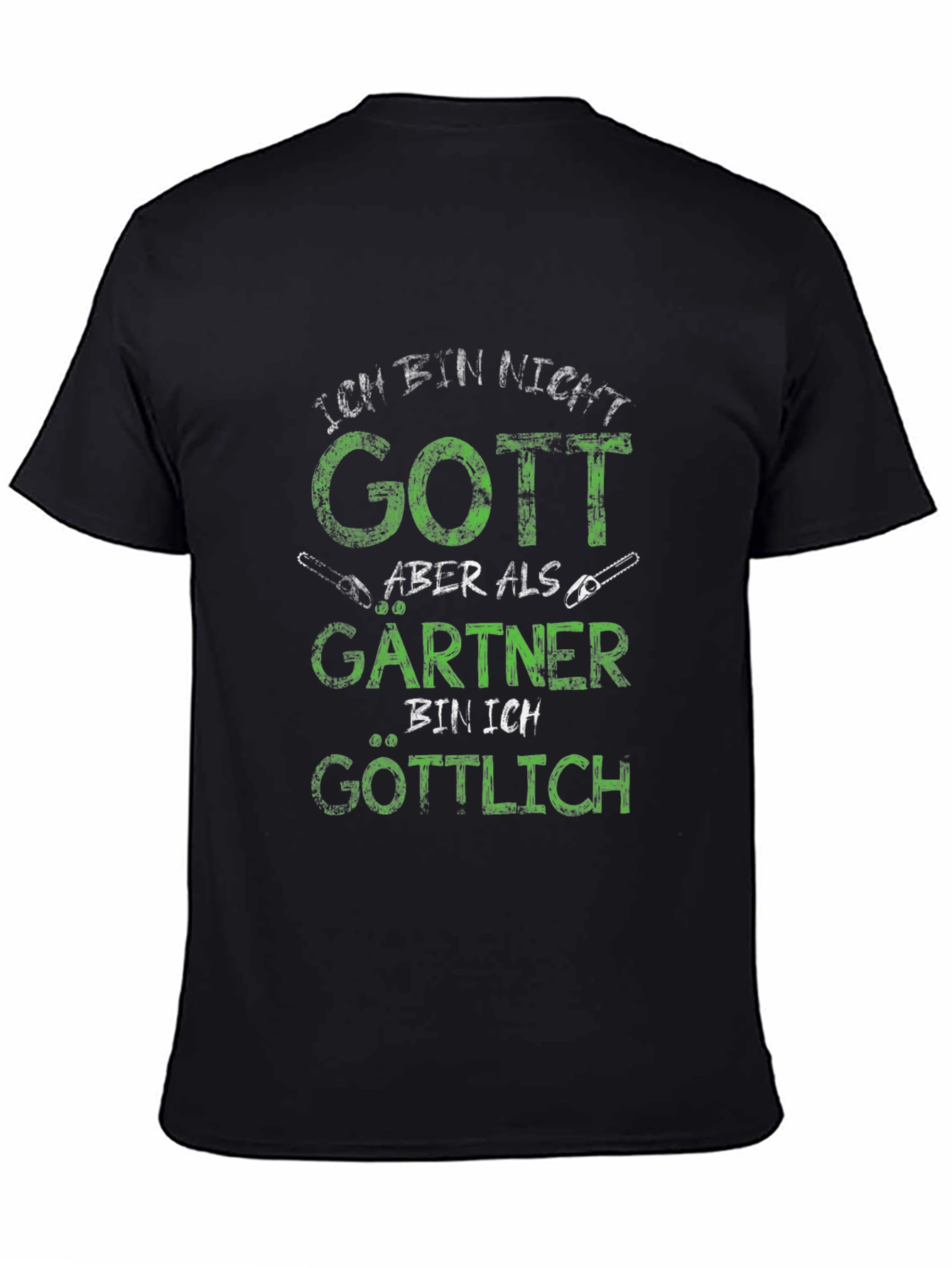 Ich Bin Nicht Gott Gardener T-Shirt