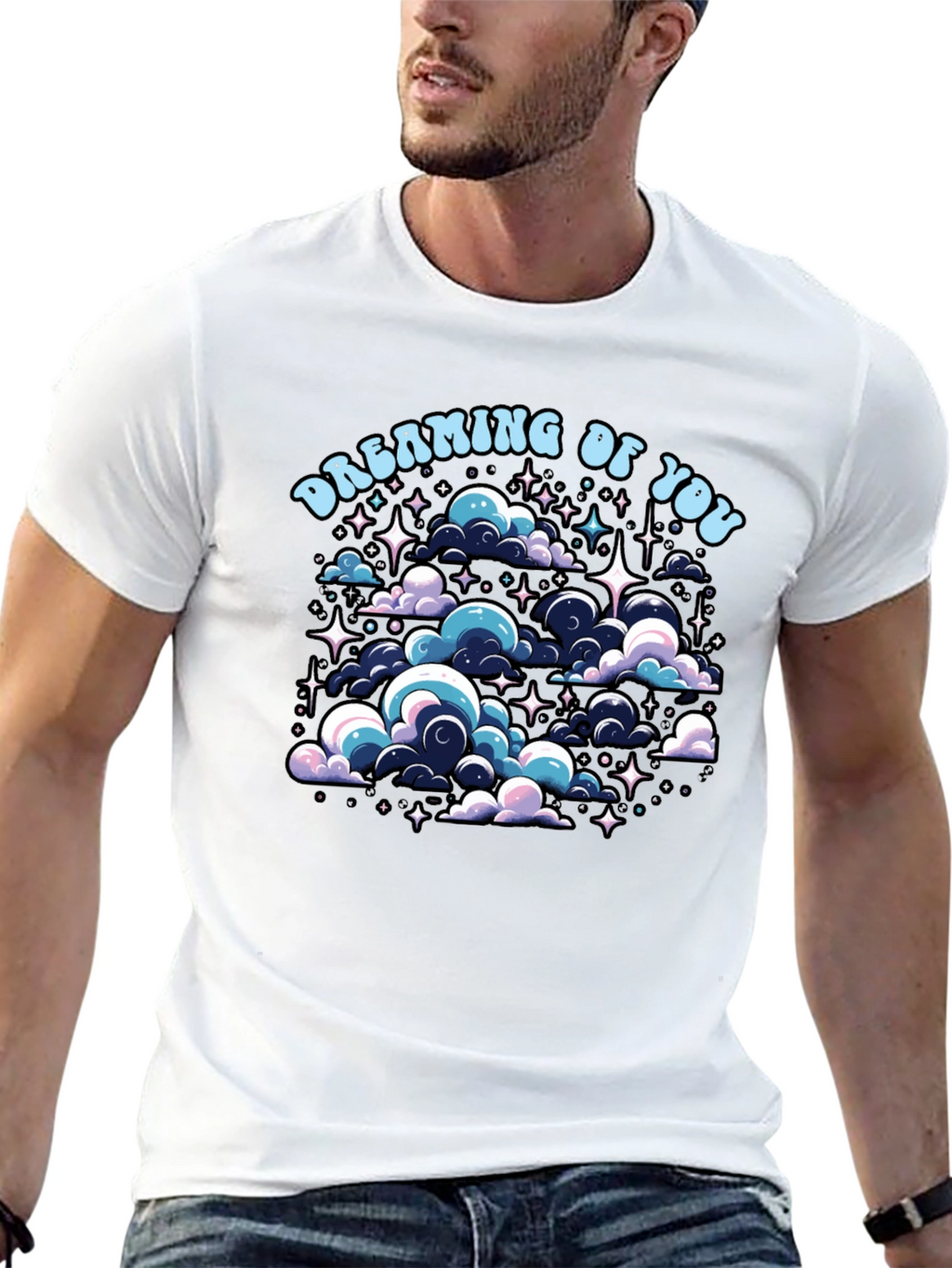 Dreaming Of You Graphic Black T-Shirt