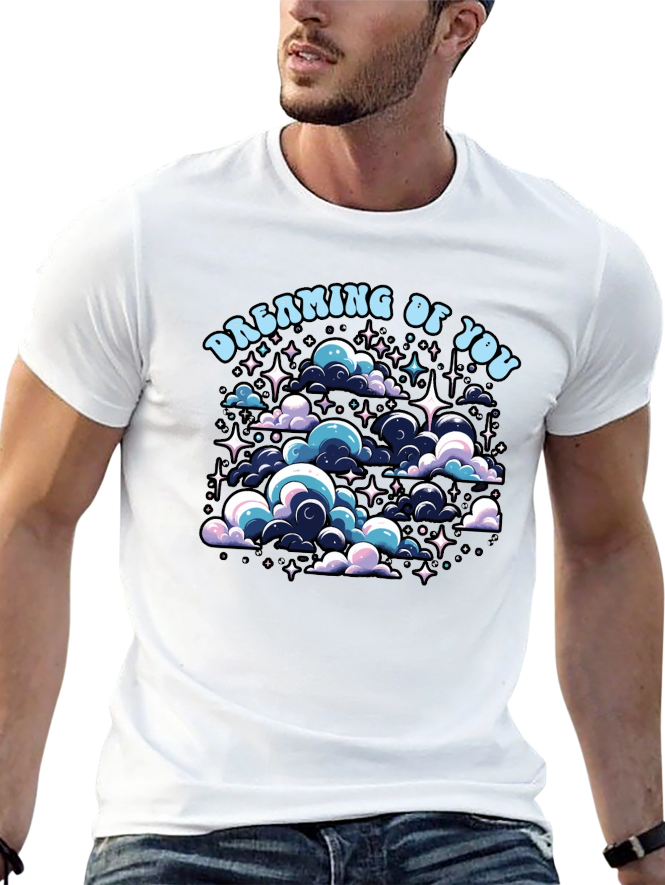 Dreaming Of You Graphic Black T-Shirt