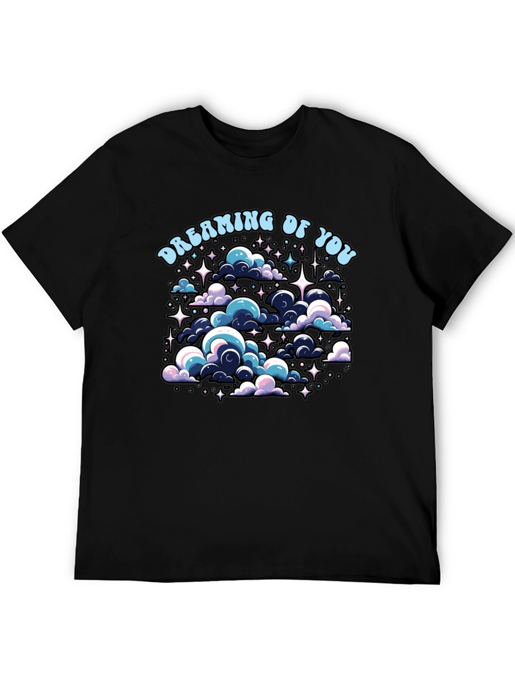 Dreaming Of You Graphic Black T-Shirt