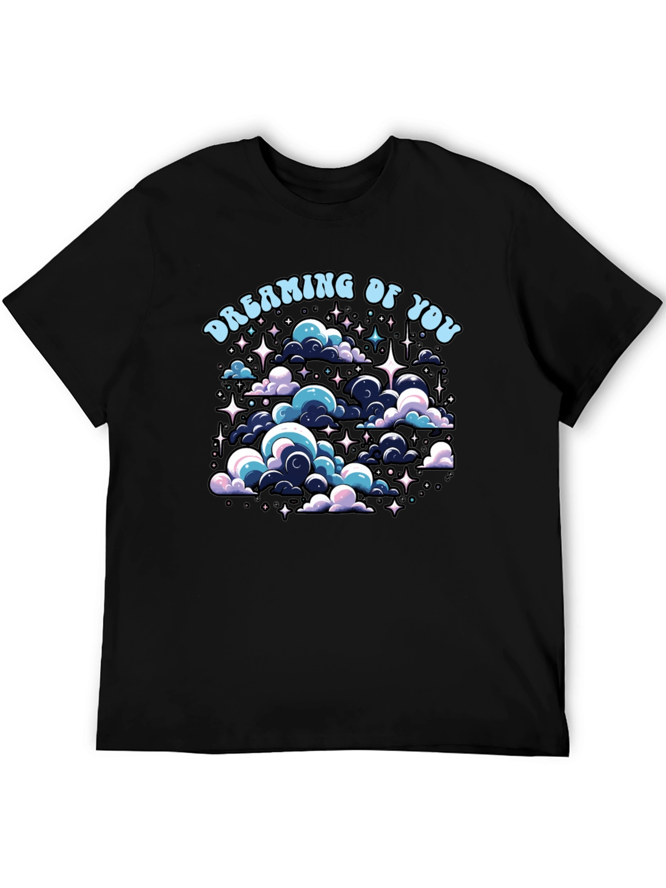 Dreaming Of You Graphic Black T-Shirt