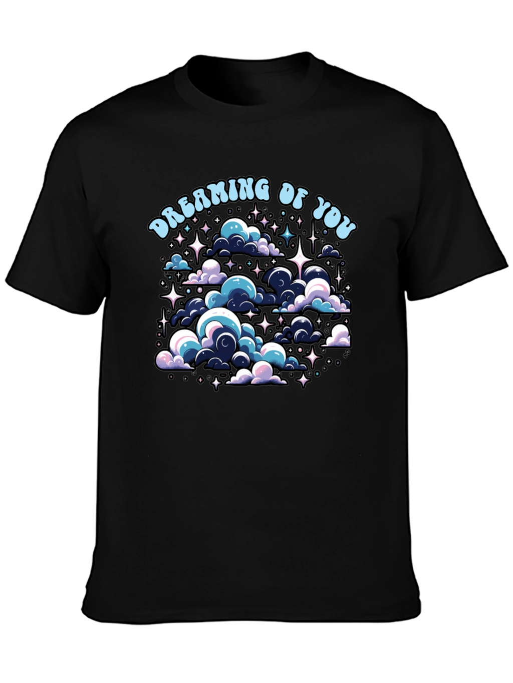 Dreaming Of You Graphic Black T-Shirt
