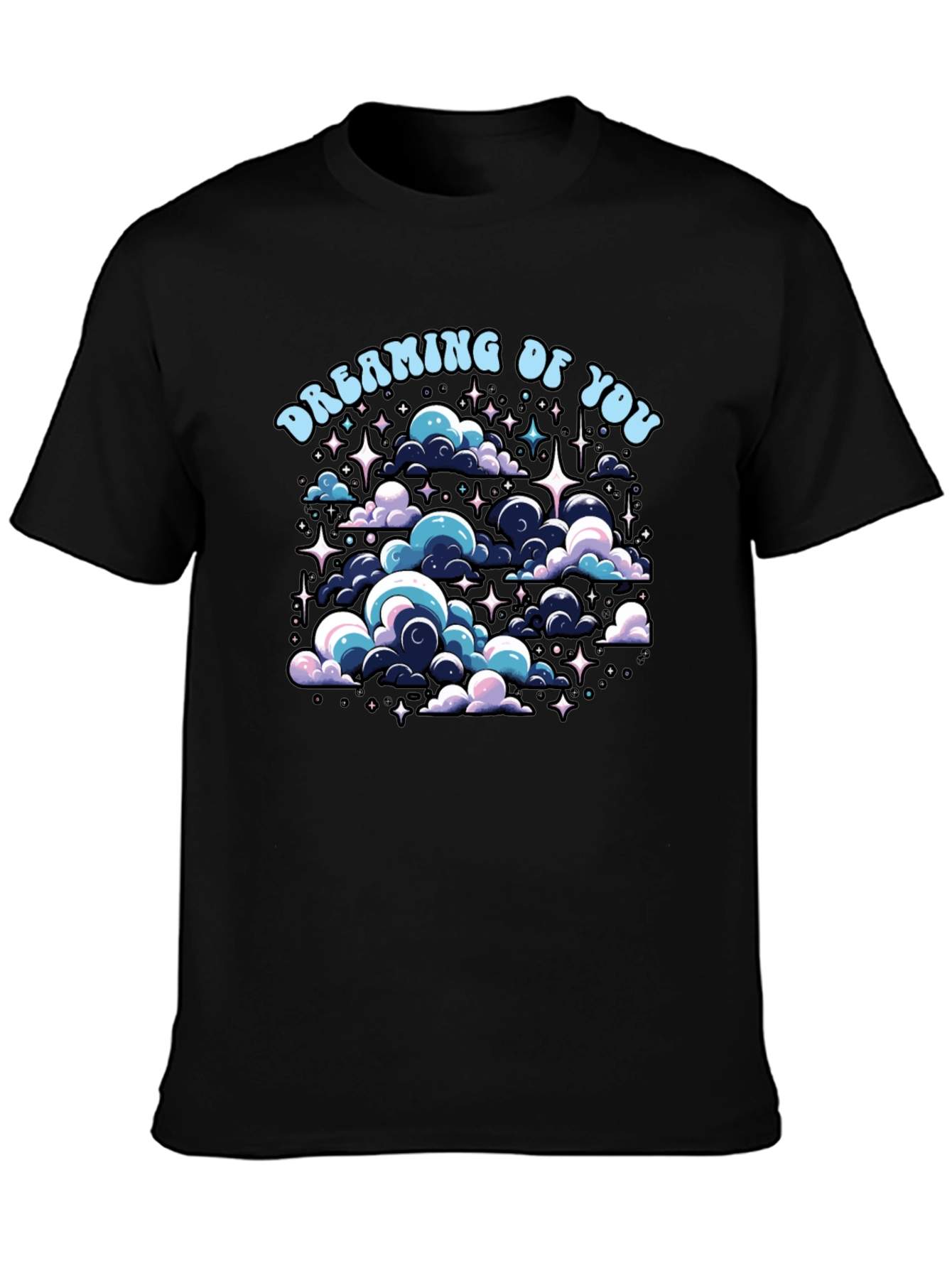 Dreaming Of You Graphic Black T-Shirt