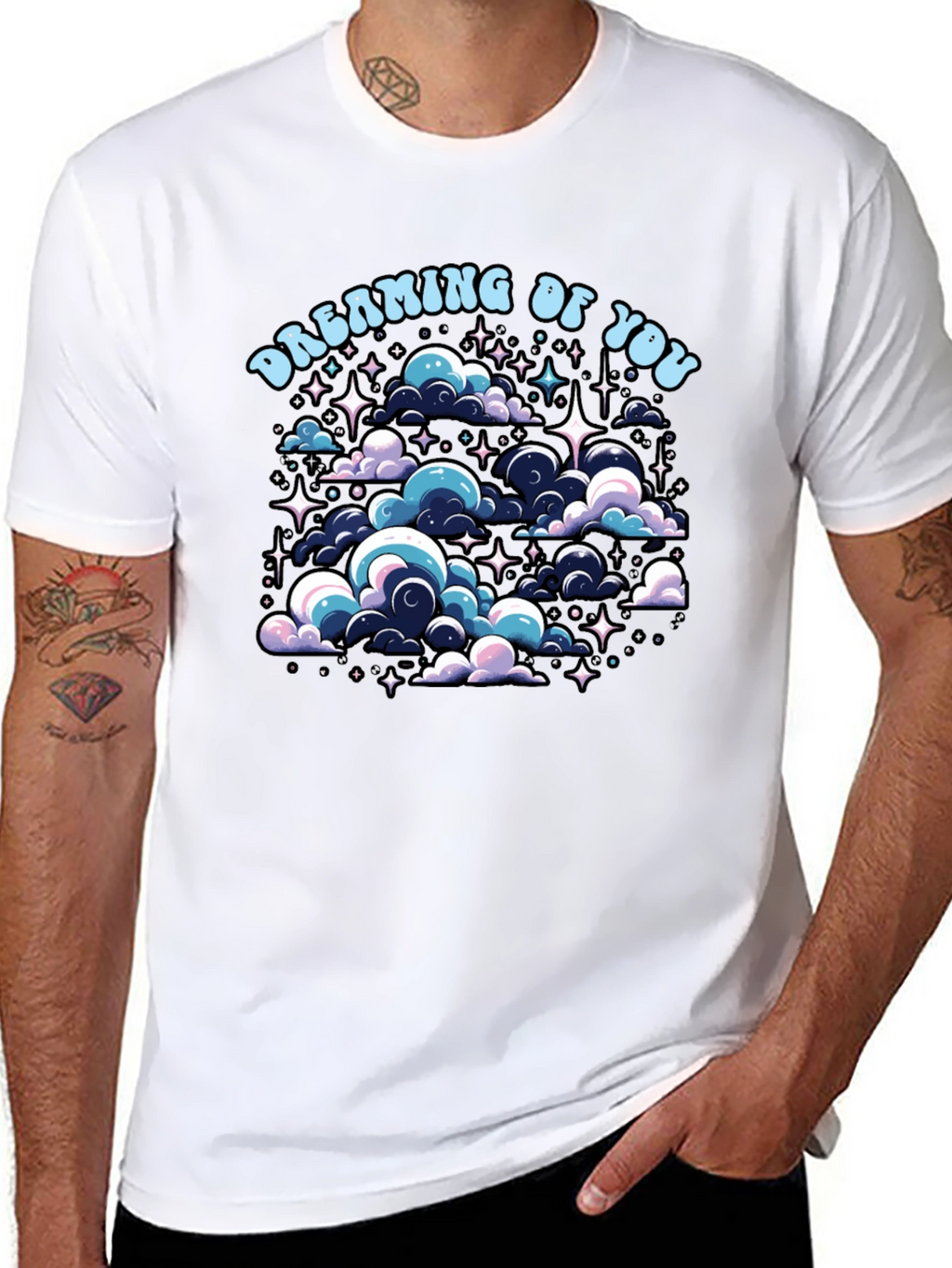 Dreaming Of You Graphic Black T-Shirt