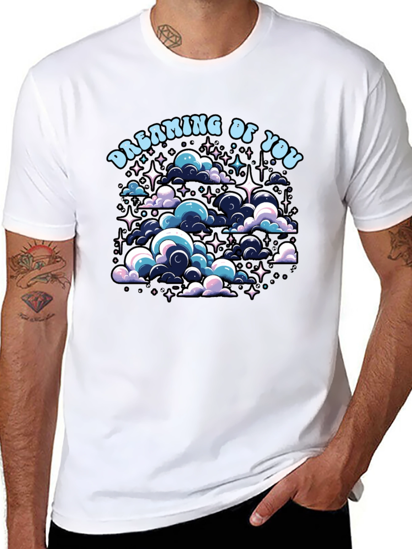 Dreaming Of You Graphic Black T-Shirt