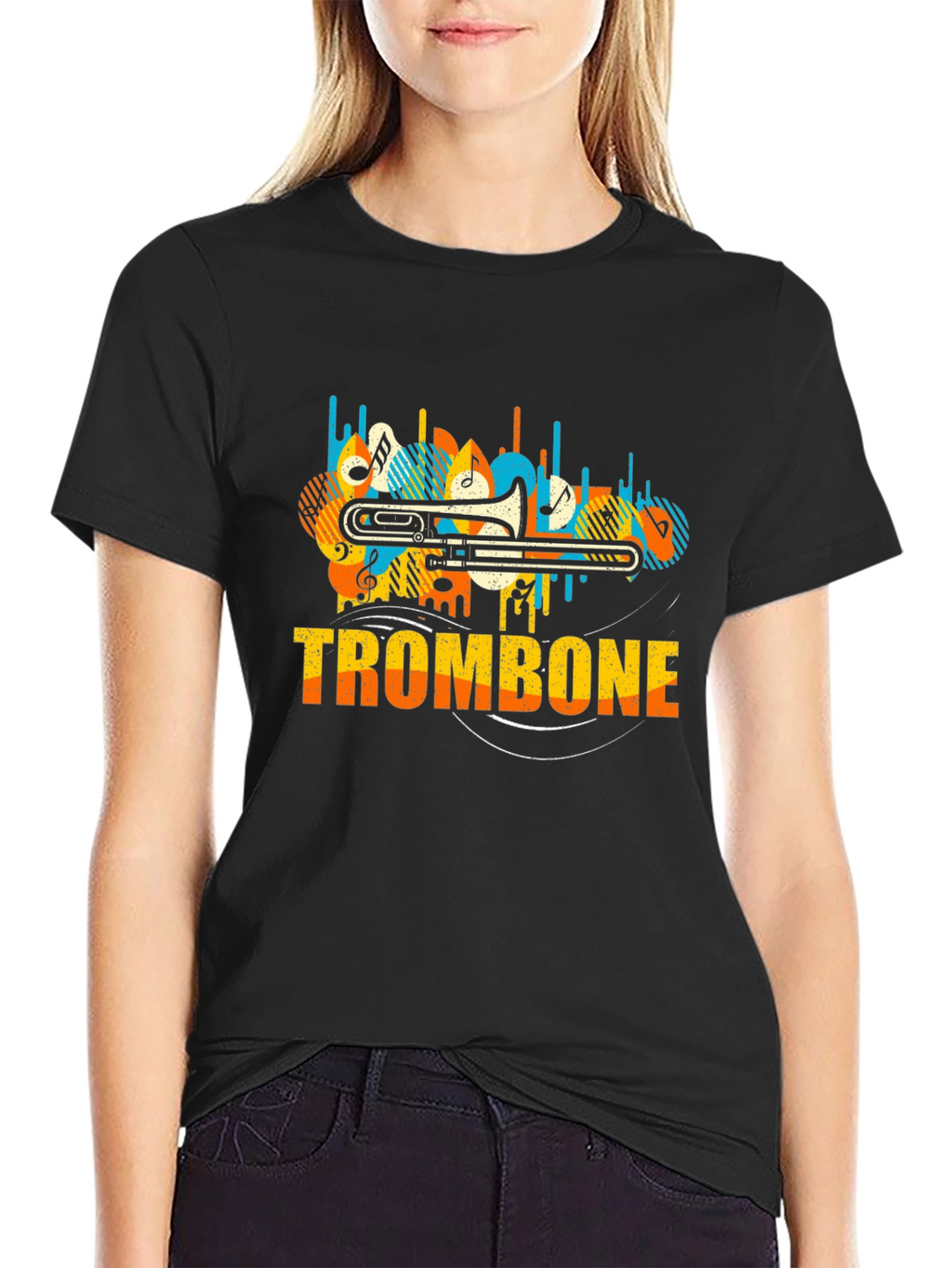 Trombone Music T-Shirt - Instrument Design
