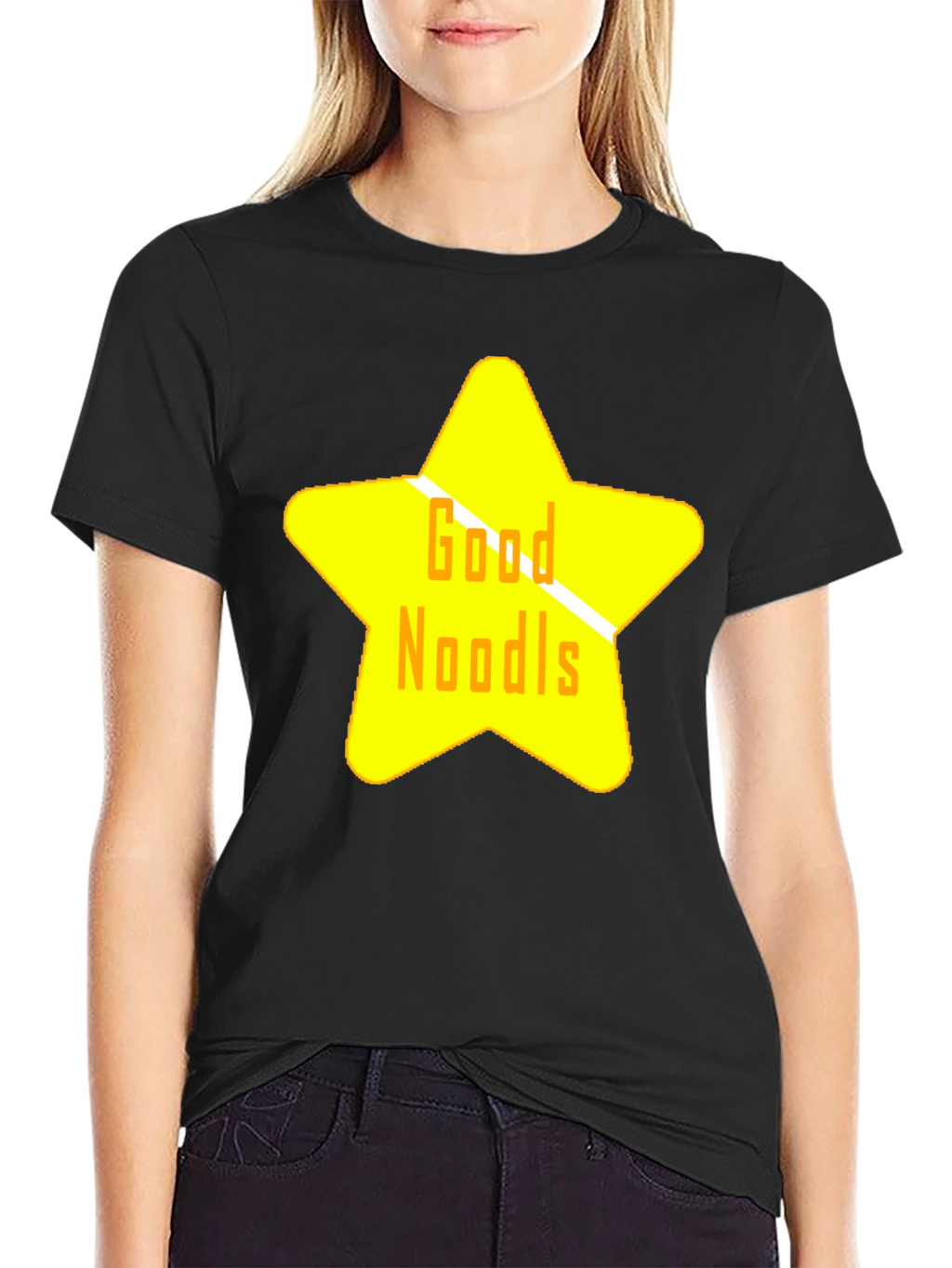 Good Noodls Black Star T-Shirt