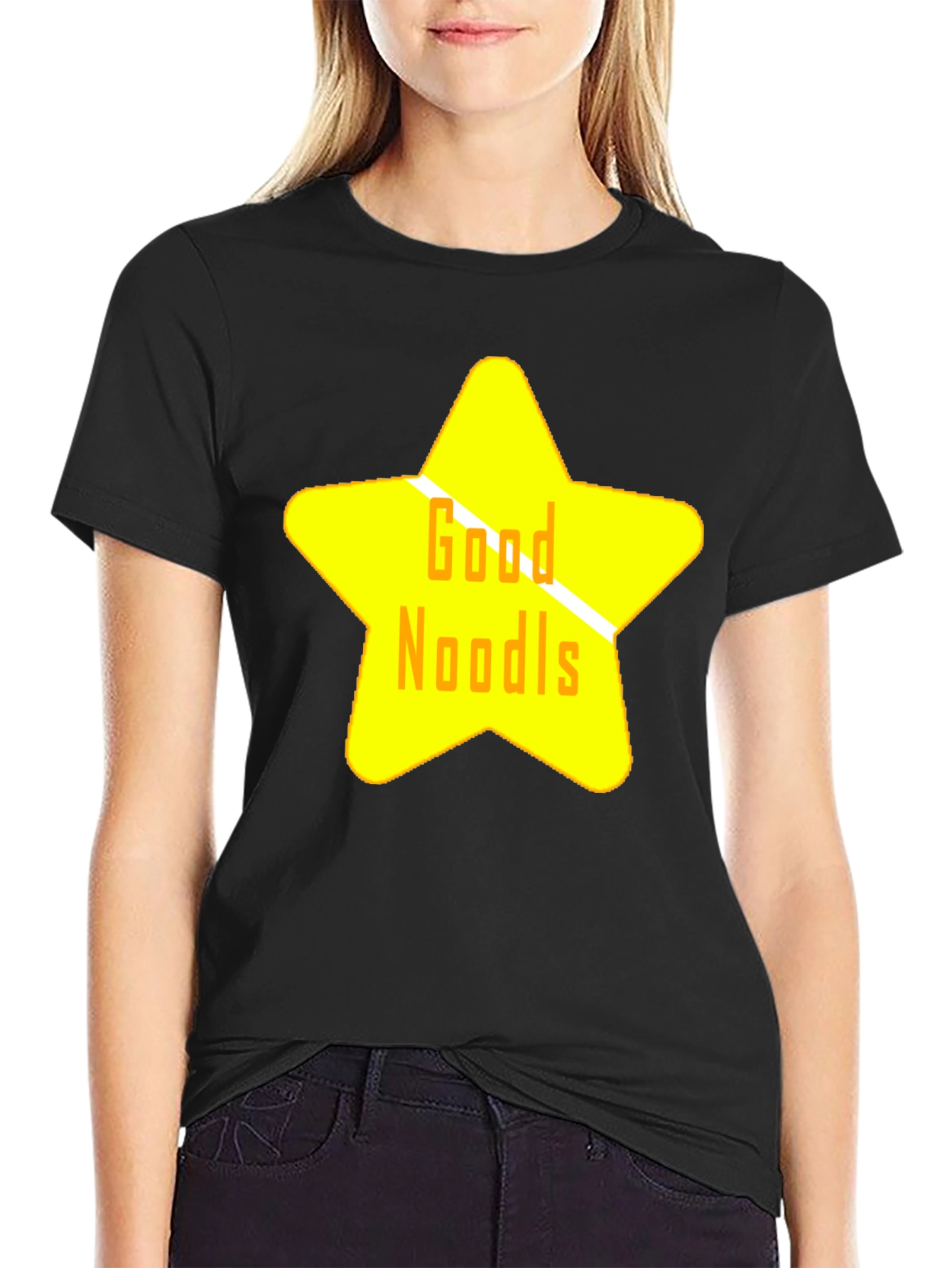 Good Noodls Black Star T-Shirt