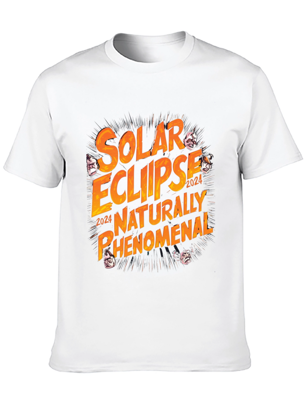 Solar Eclipse 2024 T-Shirt - Naturally Phenomenal