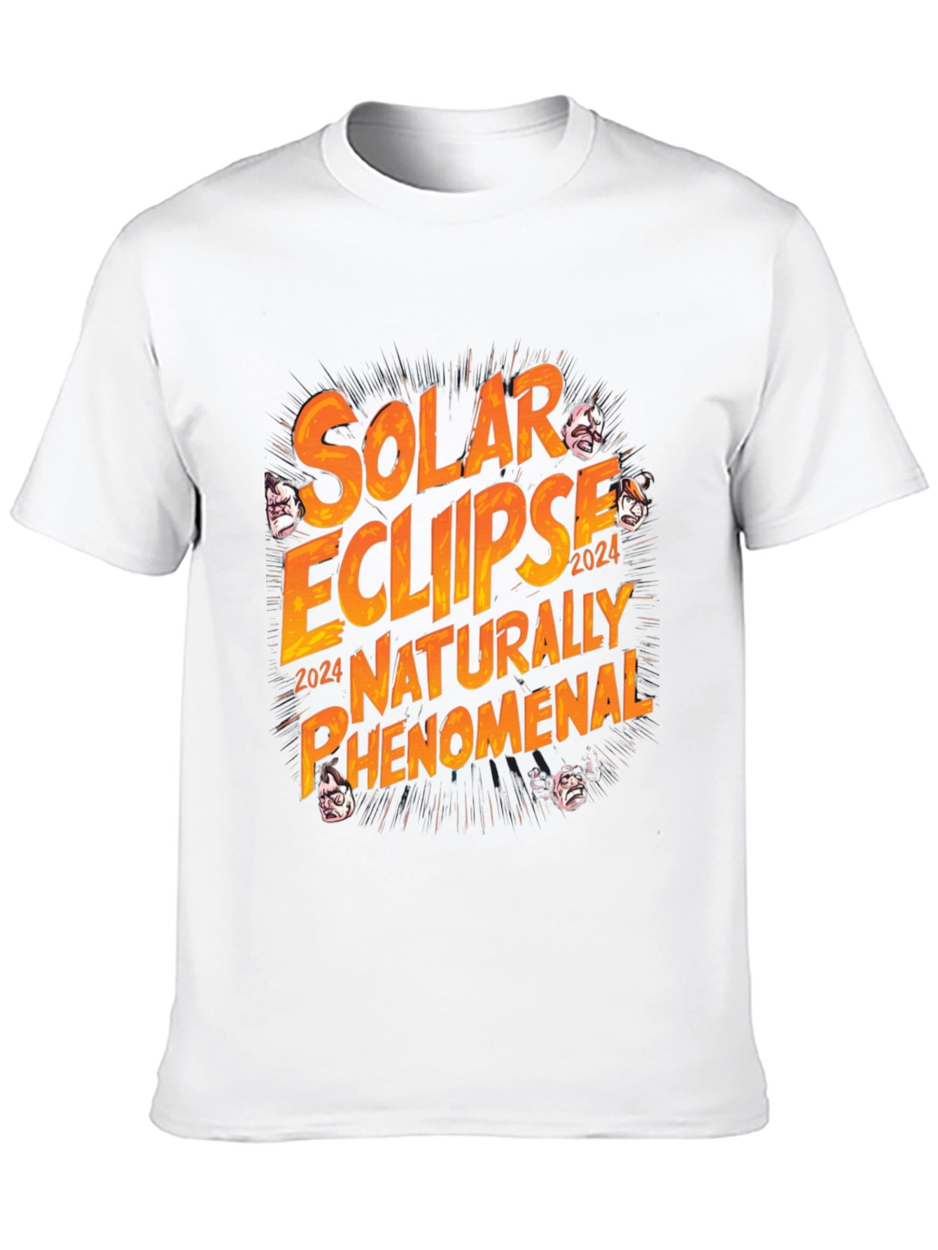 Solar Eclipse 2024 T-Shirt - Naturally Phenomenal