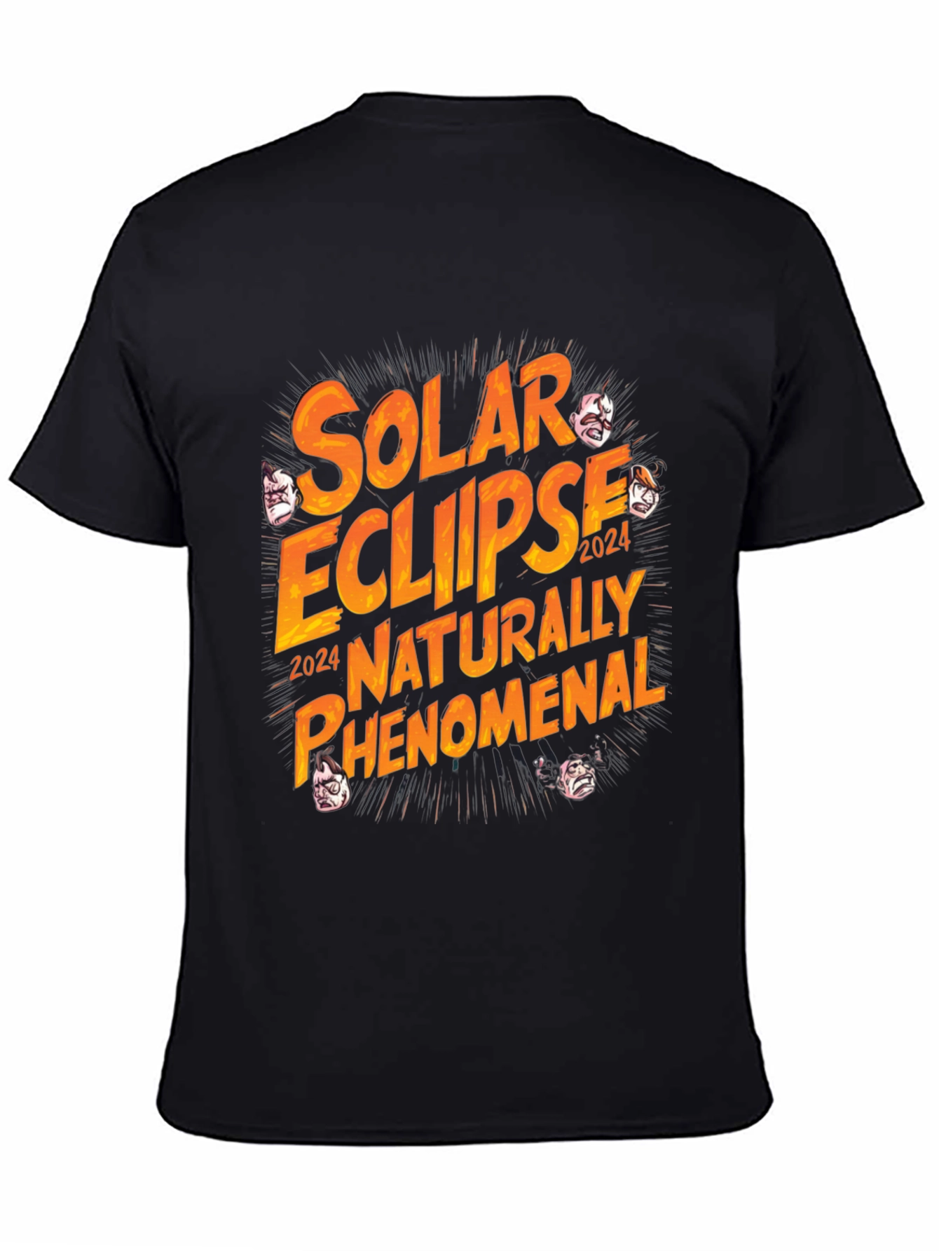 Solar Eclipse 2024 T-Shirt - Naturally Phenomenal