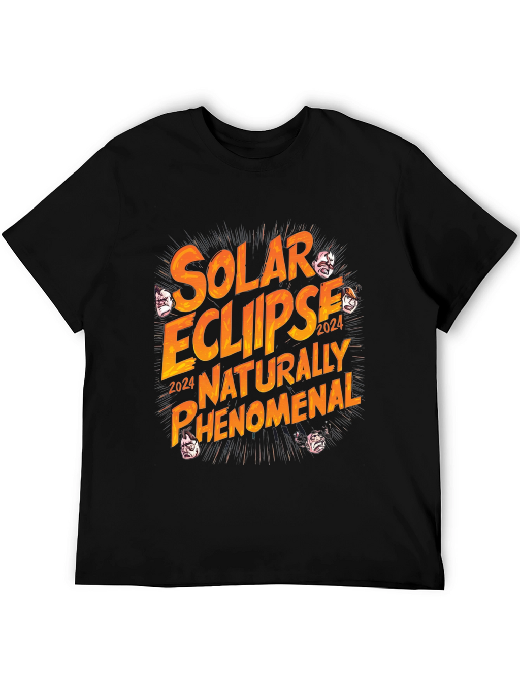 Solar Eclipse 2024 T-Shirt - Naturally Phenomenal