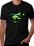 Camouflage Turtle Graphic Tee