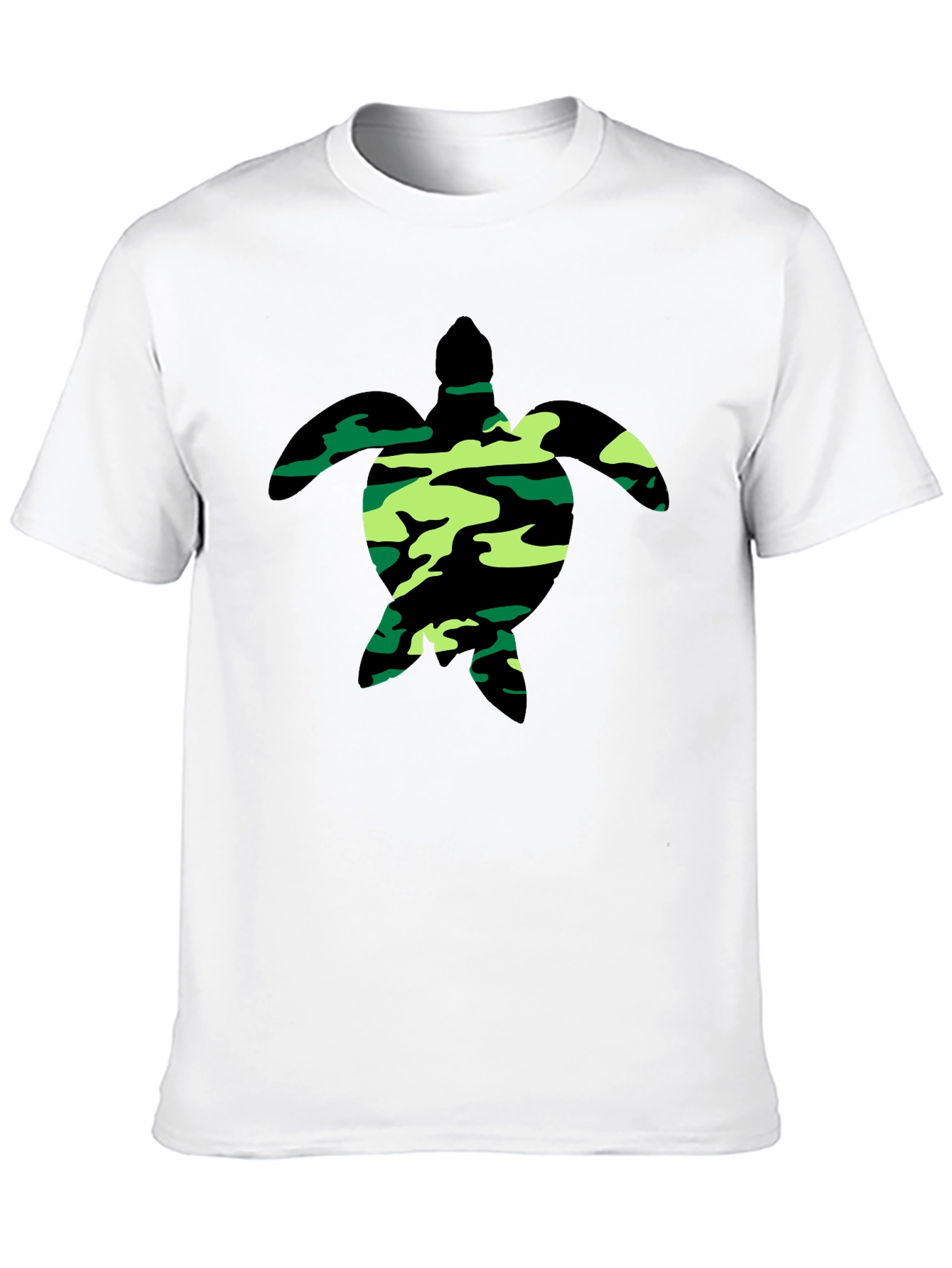 Camouflage Turtle Graphic Tee