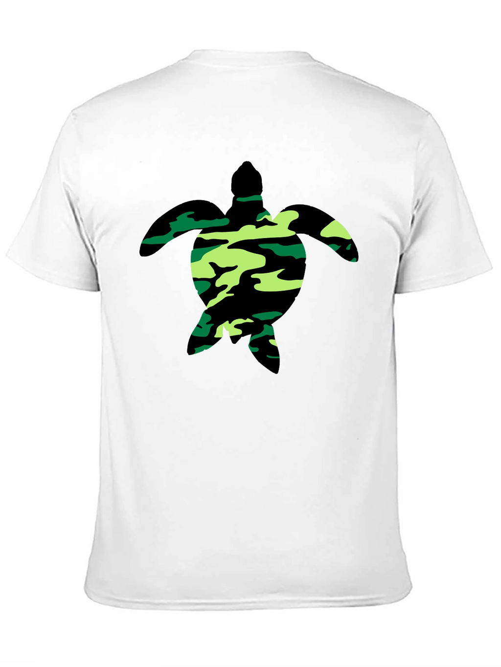 Camouflage Turtle Graphic Tee